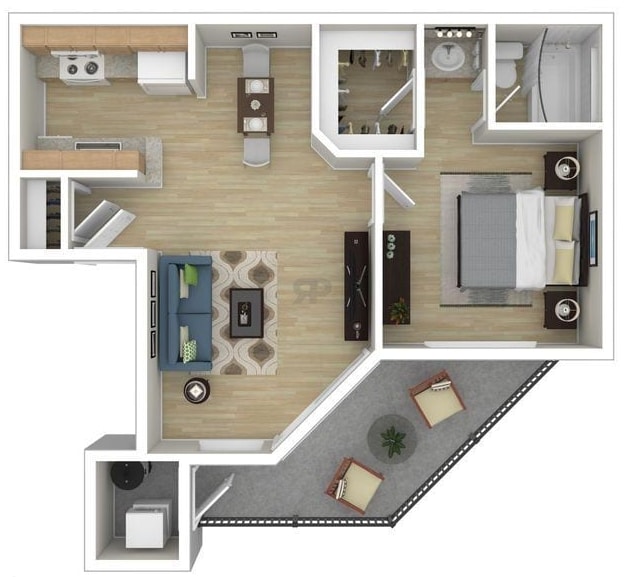 Floorplan - Cantala Apartments