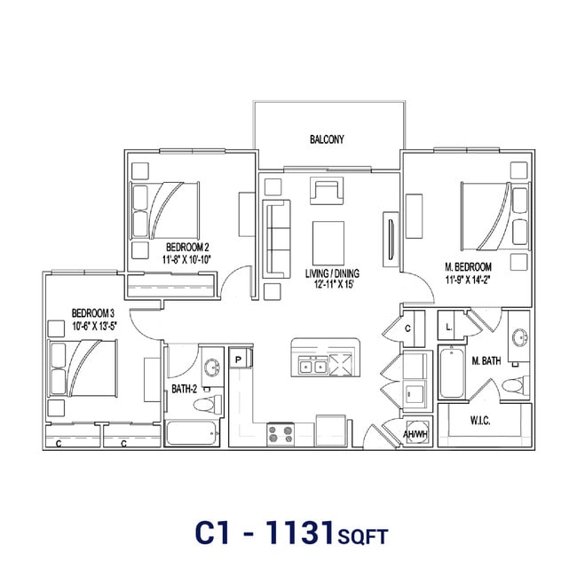 Floorplan - Village at Palm Center