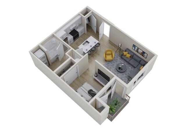 Floorplan - Walnut Trail Apartments