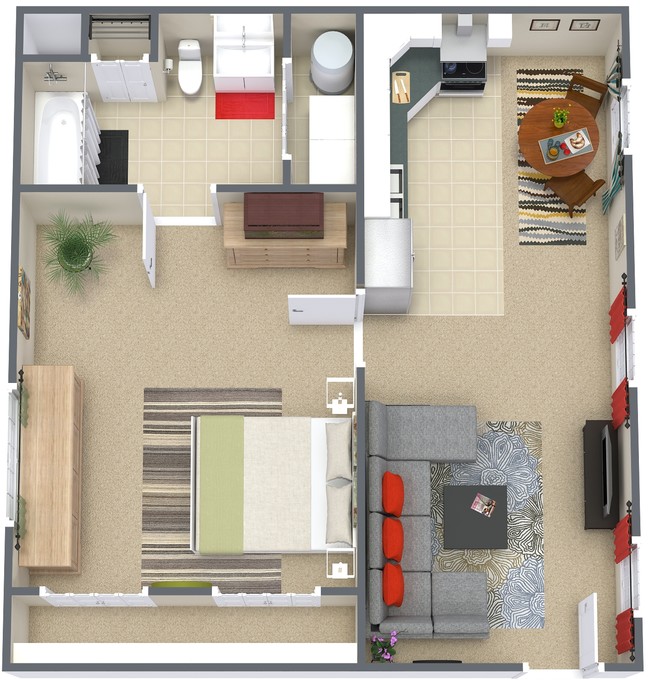 Floorplan - Cranberry Woods Townhomes