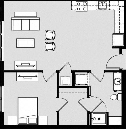 Floorplan - Harbor Side at Conwood Flats