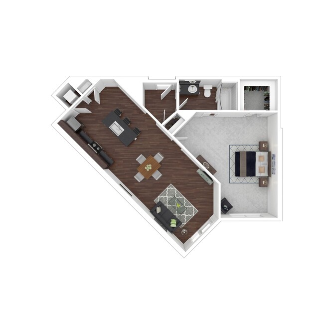 Floorplan - Cornerstone Apartments