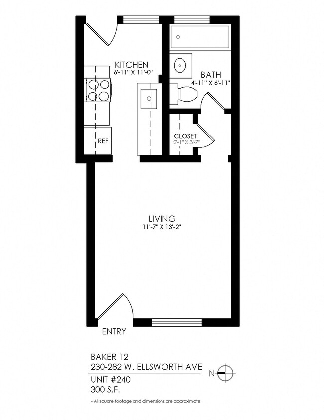 Floorplan - Baker 12