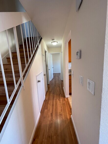 downstairs hallway - 1705 Monroe St