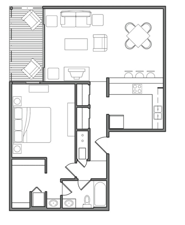 1BR/1BA - Bluffs at Devou Park