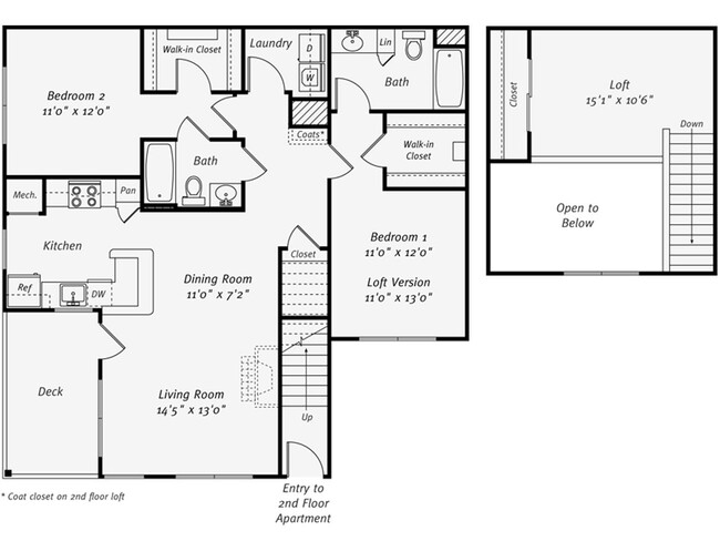 Floorplan - Avalon at Bedford Center