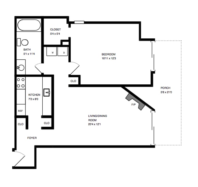 Floorplan - 601 24th St