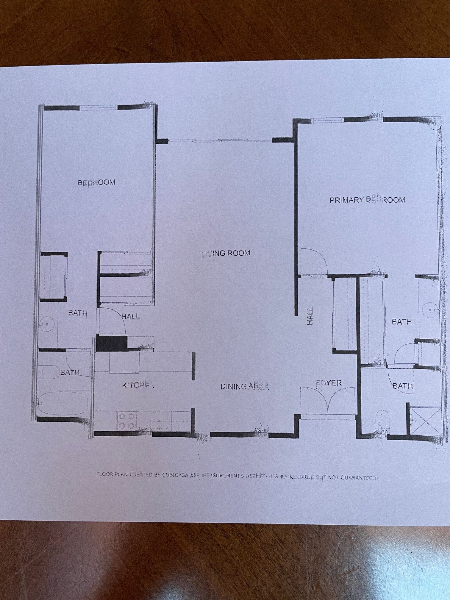 Floor plan of ADU studio - 730 Portola Ave