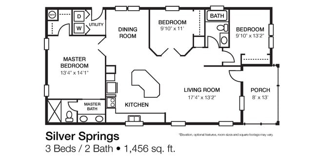 Floorplan - Palm Lake Estates-A 55+ Community