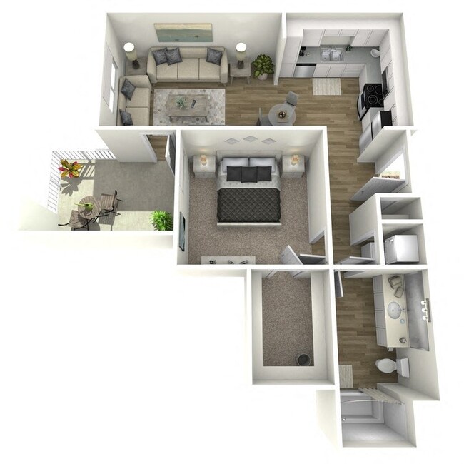 Floorplan - Oxnard Town Square 12