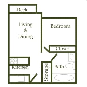 1BR/1BA - Veranda Green Apartments