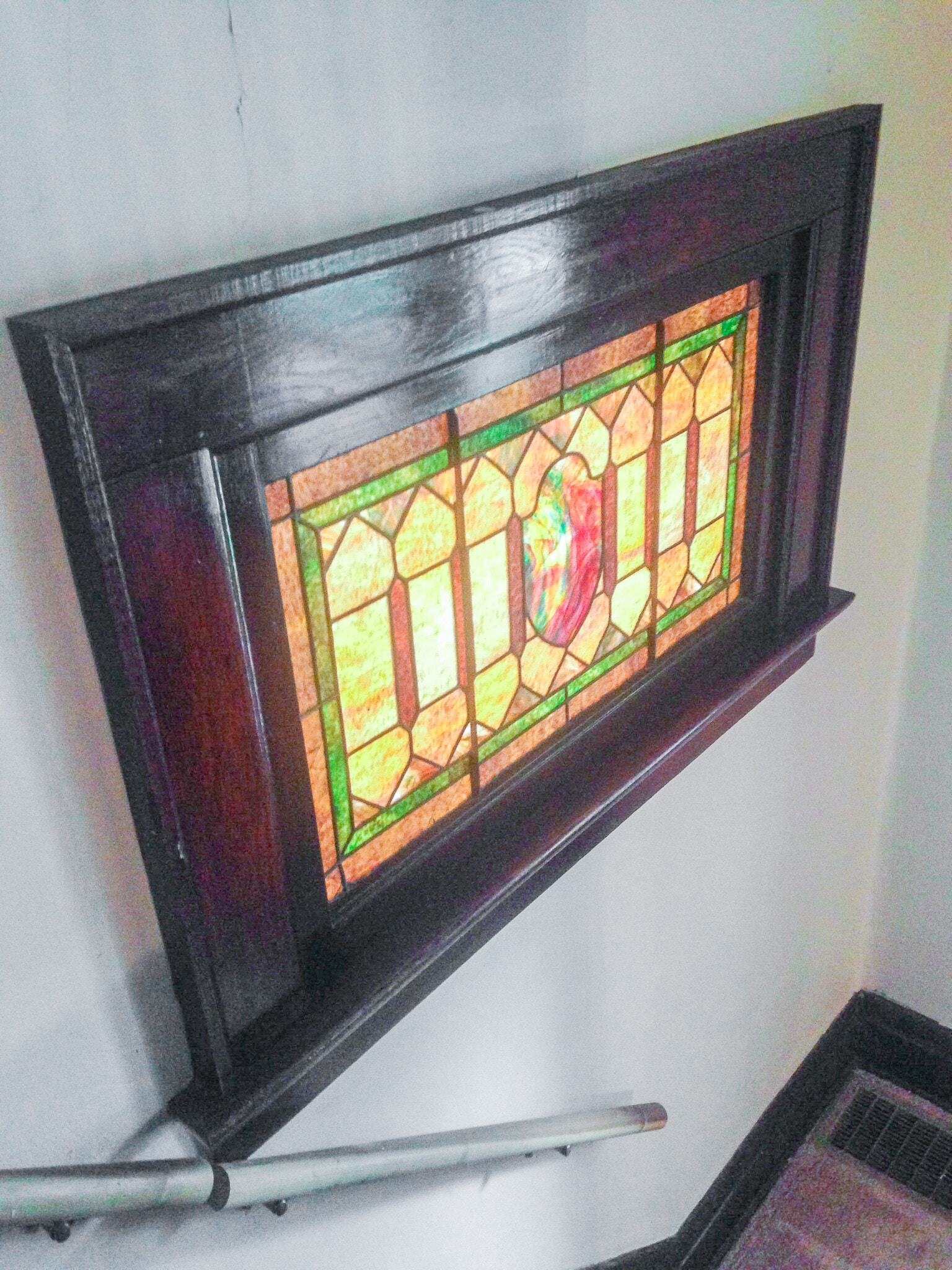 Stained Glass Window - 218 E Patterson Ave