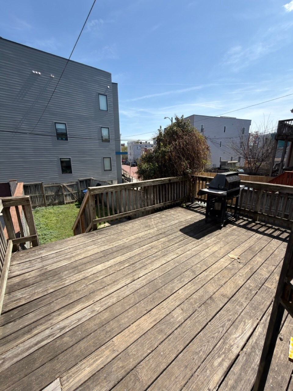 Outdoor deck - 1727 New Jersey Ave NW