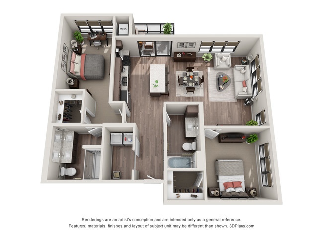 Floorplan - Elevate at Southwest Station