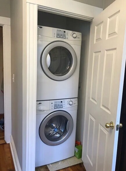 Laundry in kitchen - 124 Bynner St