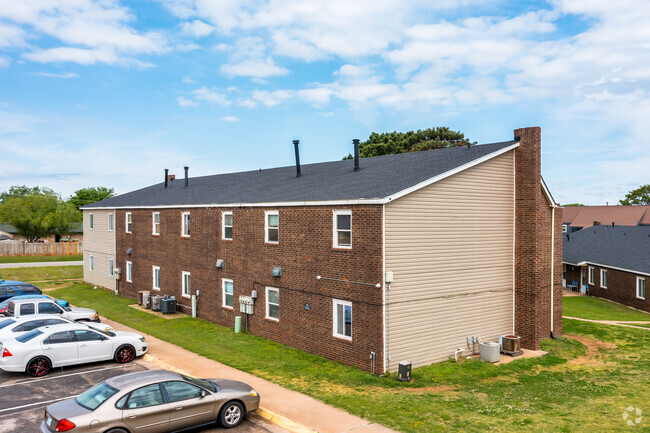 Parking View - Pine Manor Apartments