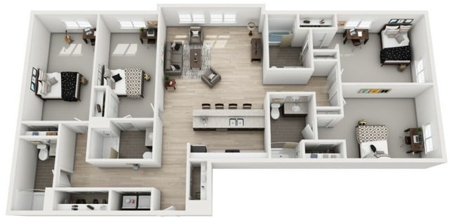 611 4x4B - The Flats