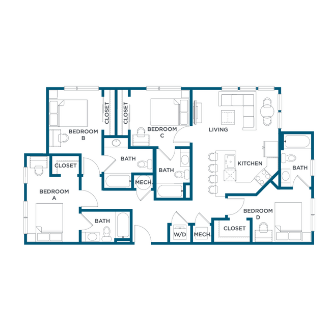 D1-2 - The Hudson | Student Housing