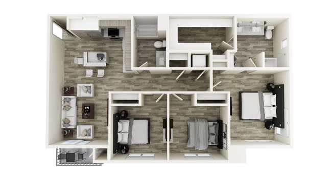 Floorplan - Brix 325 Apartments