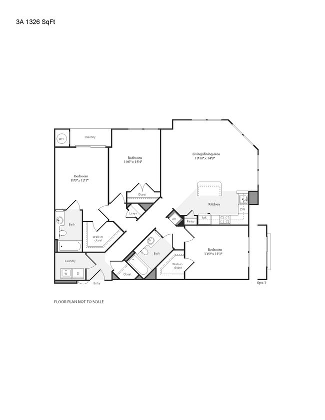 Floorplan - The Flats at Wheaton Station