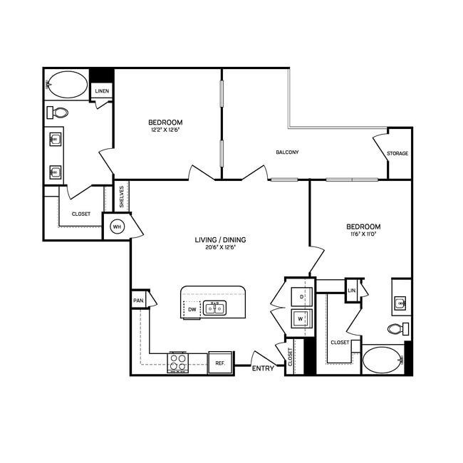 Floorplan - Allure at Southpark