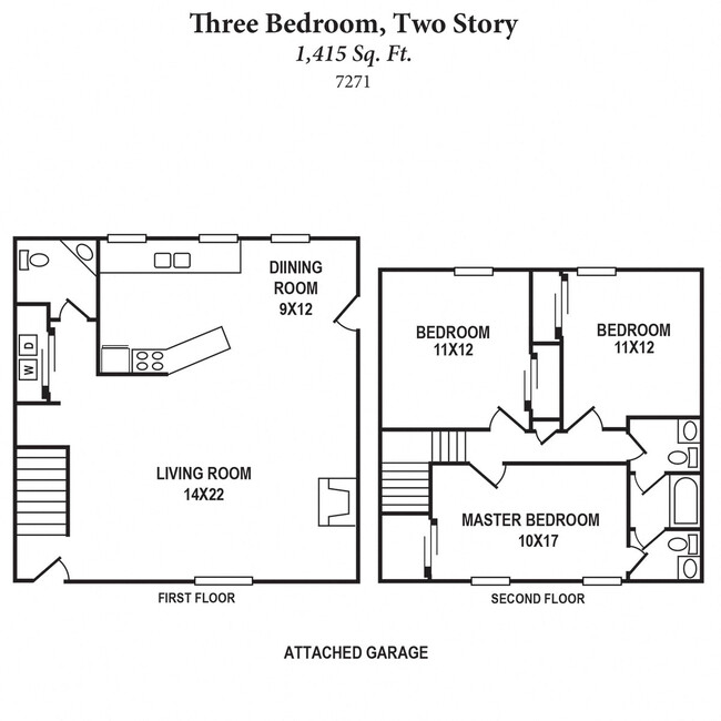 Floorplan - The Villas at Kingswood