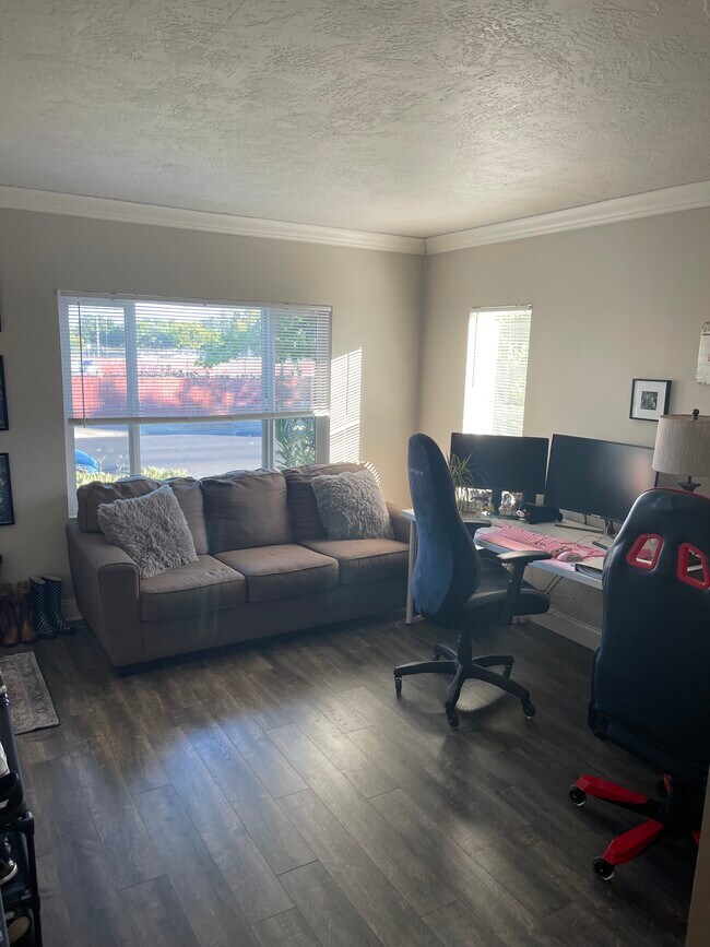Living room; looking out front of home - 321 Tahoe Ave