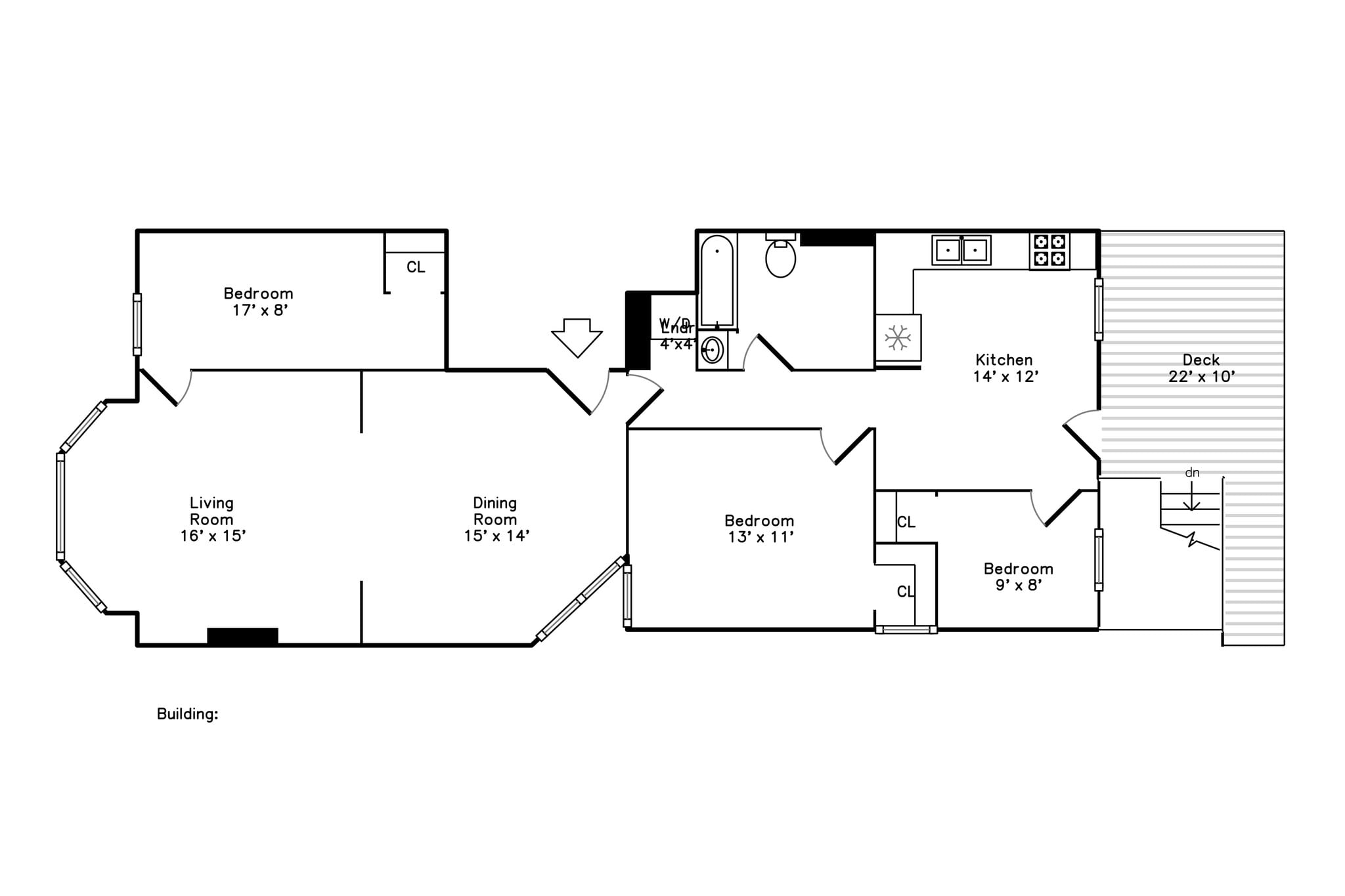 Floor Plan - 1365 N Leavitt St