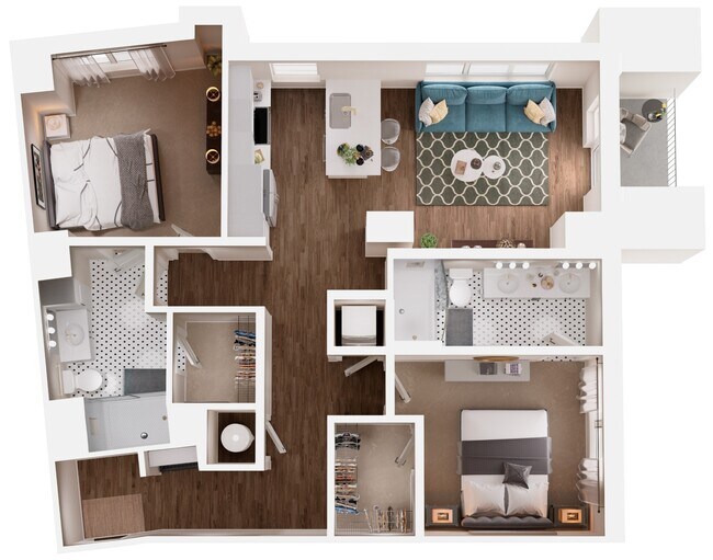 Floorplan - The Crown of Queen City