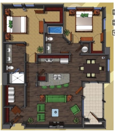2BR/2BA - The District at Westborough