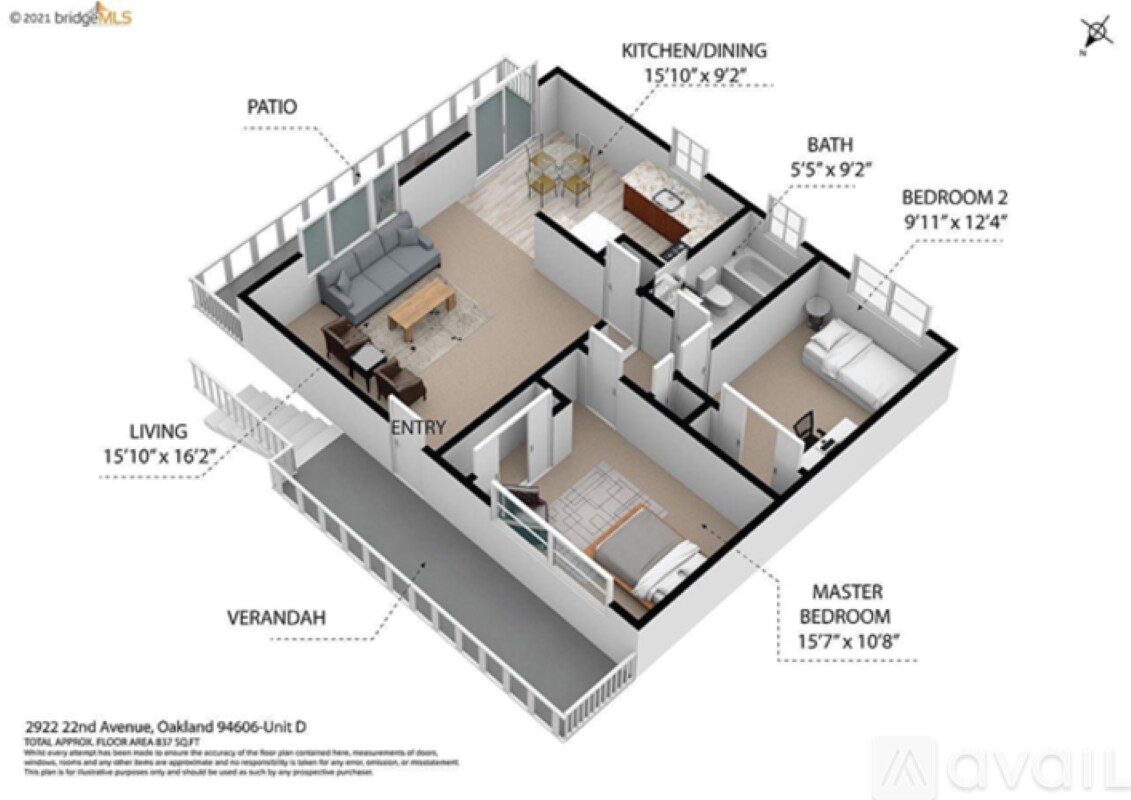 Layout - 2711 McGee Ave