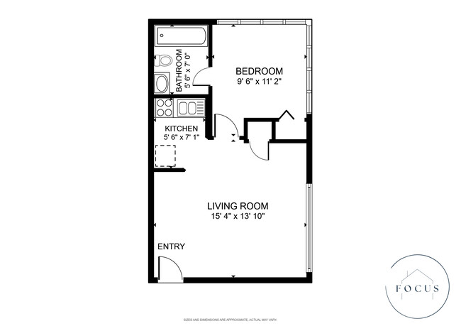 1 Bedroom Layout - Titan Ridge