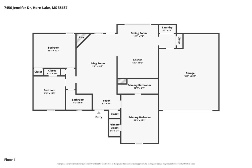 Building Photo - 7456 Jennifer Dr