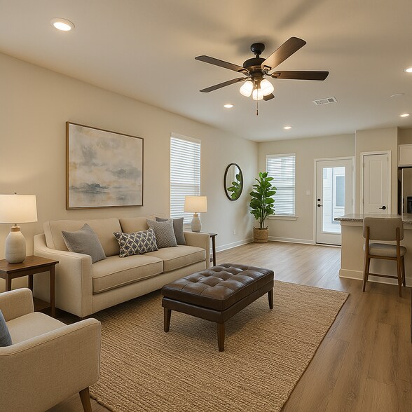Living Room - 7613 Agave Bnd