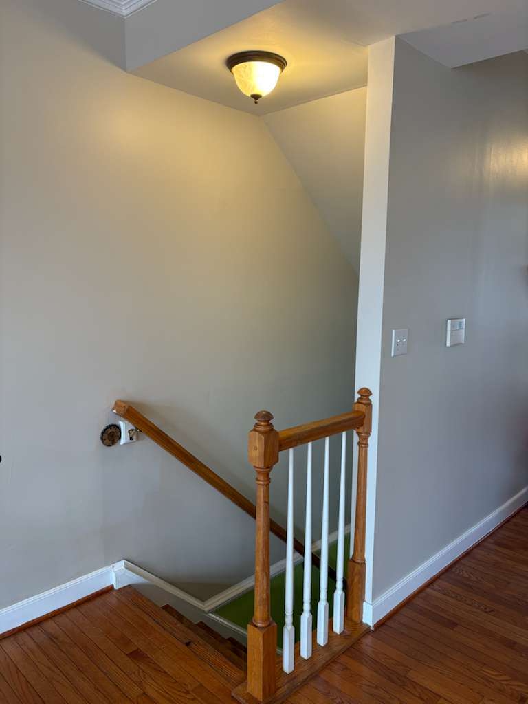 Stairs to Basement - 605 Spring St