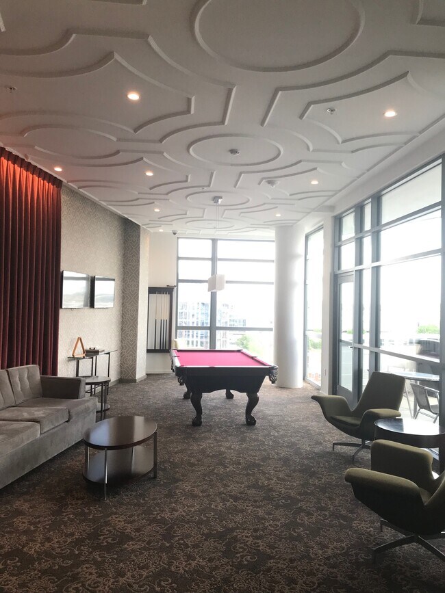 Rooftop pool table and recreation room - 460 New York Ave NW