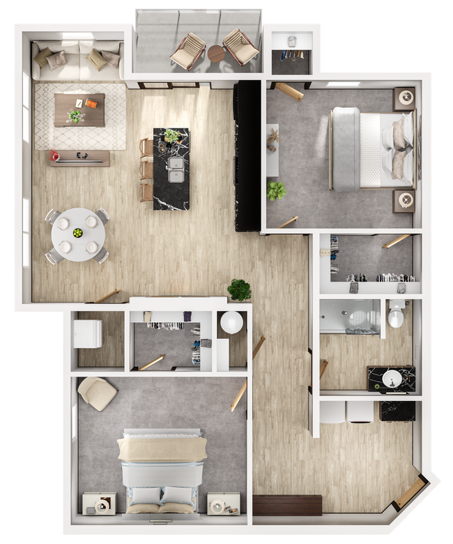 Building Photo - Galloway Flats - 2 bedroom 1 bath Luxury Amenity Living!