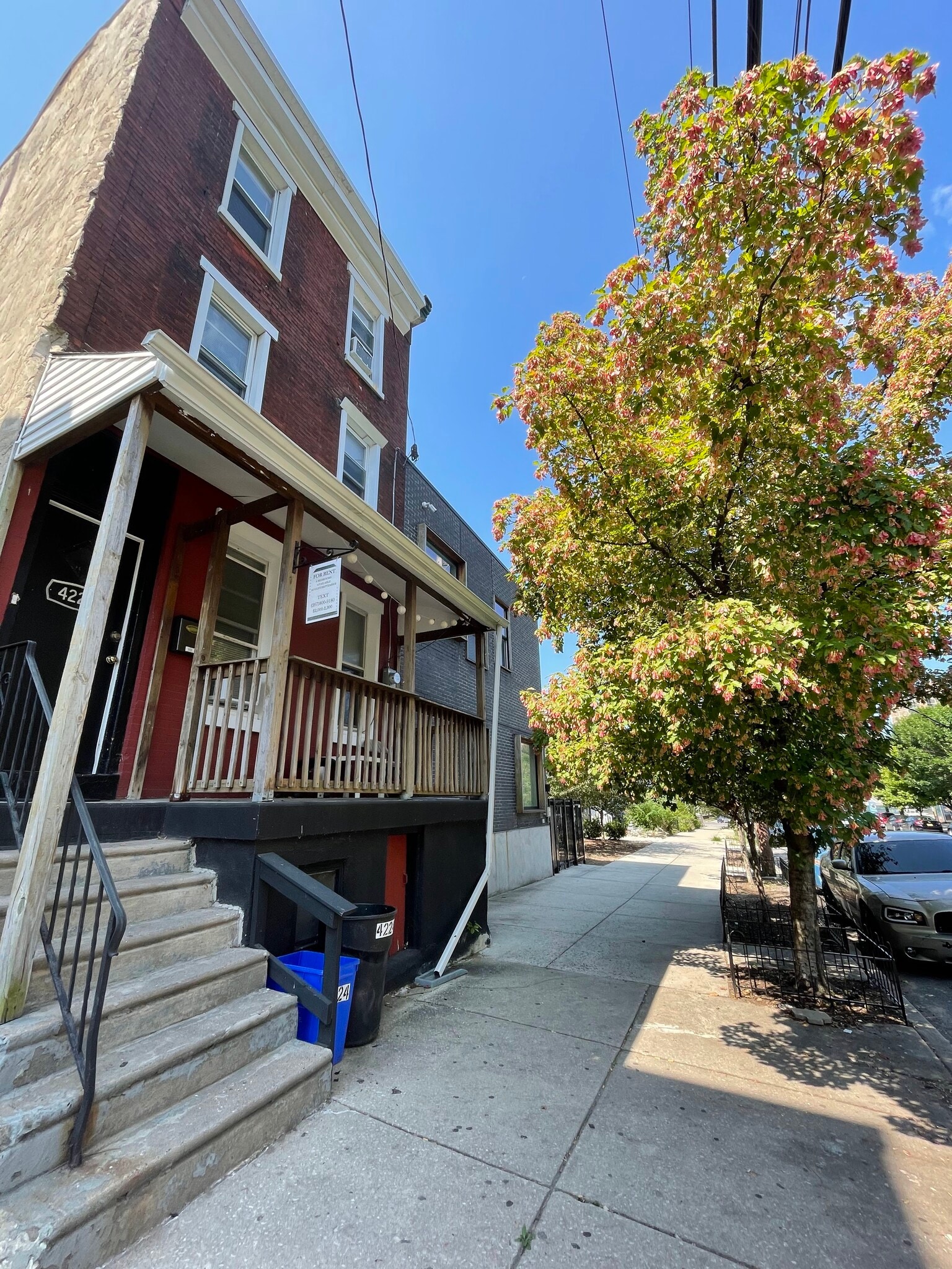 Sidewalk View - 4224 Powelton Ave
