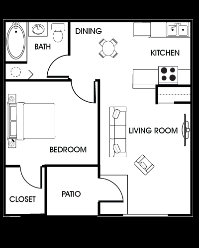 1B - Las Villas De Kino Apartments