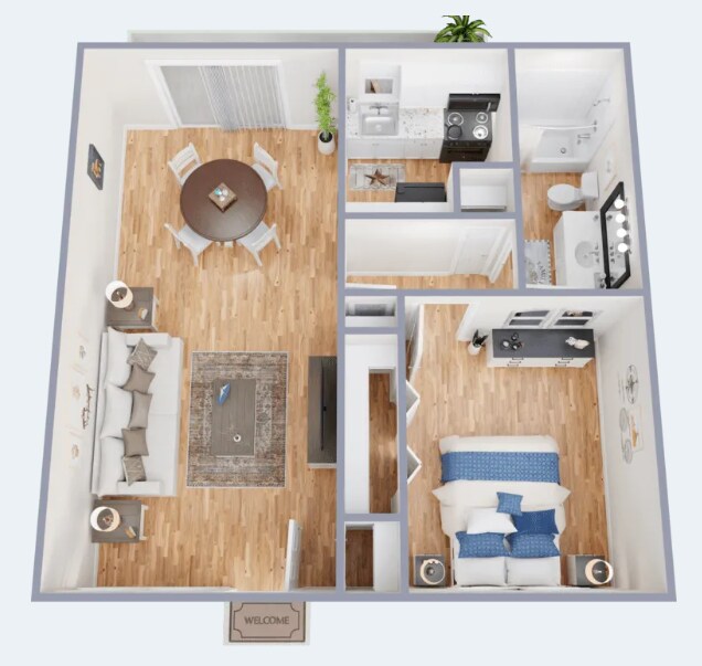 Floorplan - Esperanza Apartments