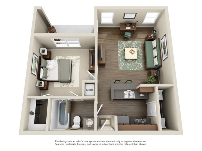 Floorplan - The Bryx at Kingwood