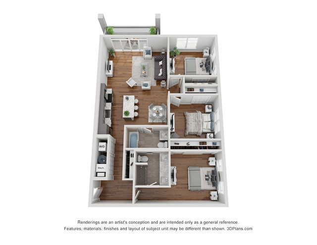 Floorplan - Monroe Aberdeen Place