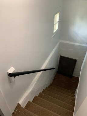Top of Landing for Stairway to Laundry - 406 N Hamilton St