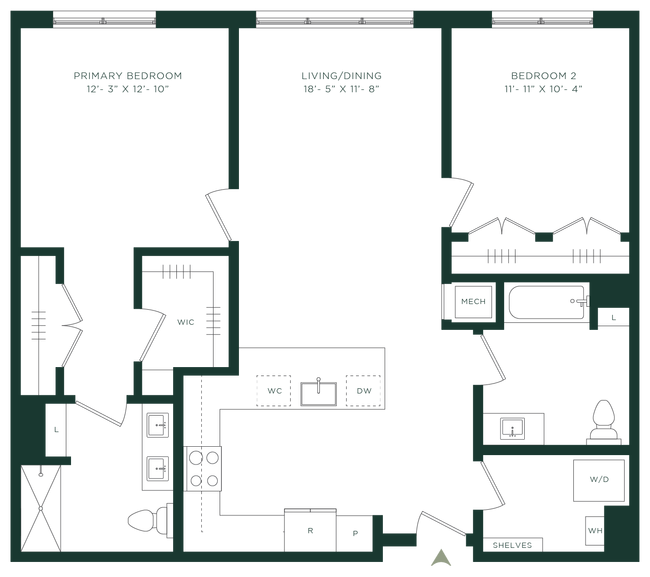 Floorplan - The Pearl at Station Bay