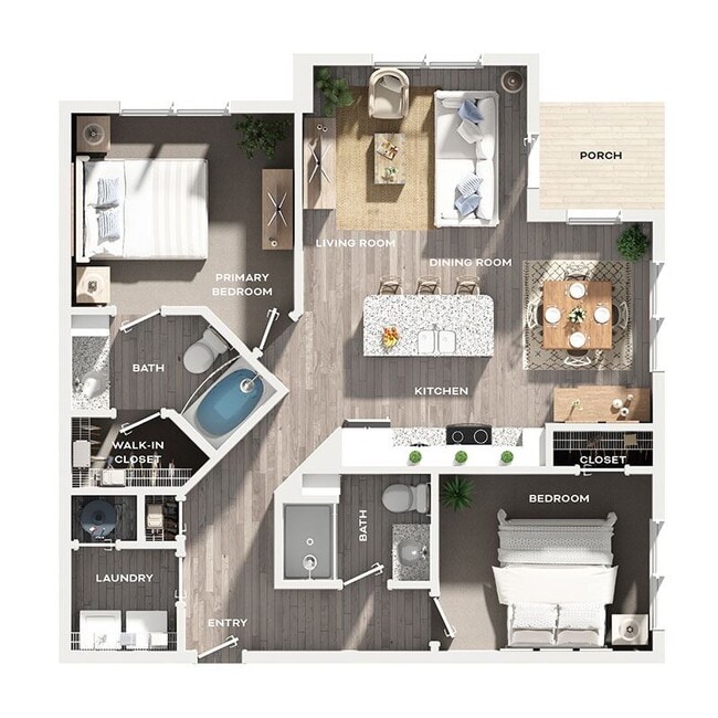 Floorplan - Shoreline Flats West
