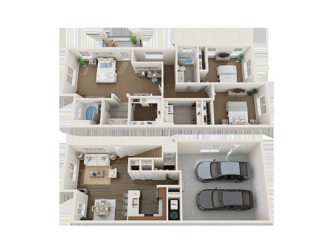 Floorplan - Foothill Lofts Apartments and  Townhomes