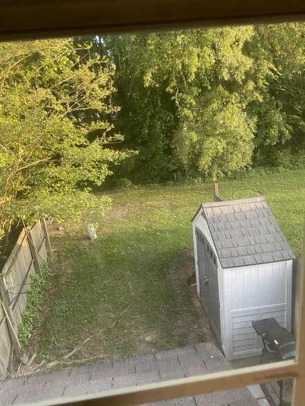Backyard outside building including - 1425 Mineral Springs Rd