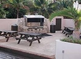 BBQ Area - 1111 Crandon Blvd