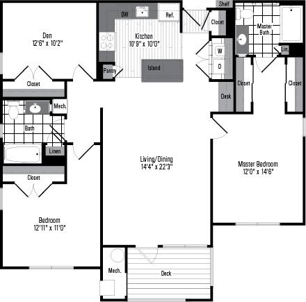 Floorplan - Millstone at Kingsview