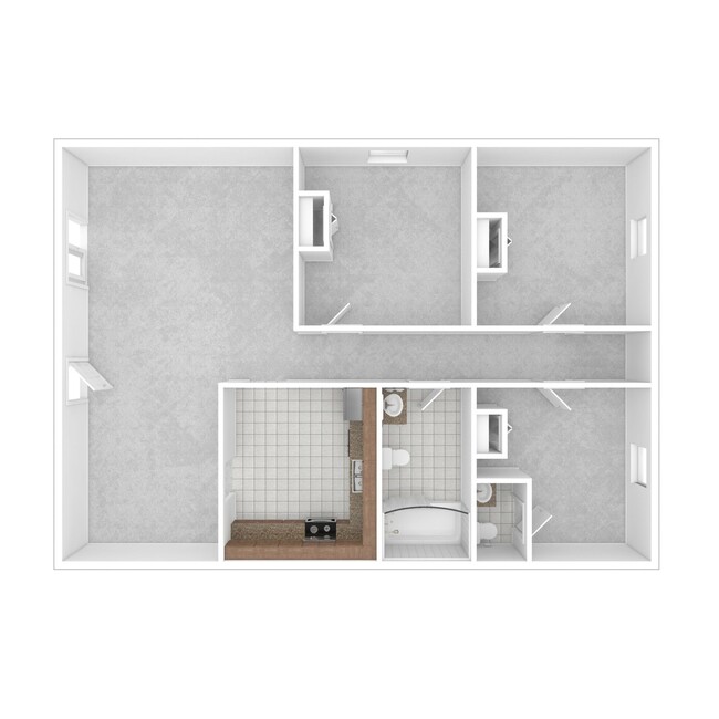 Floorplan - Harrison Point Apartments